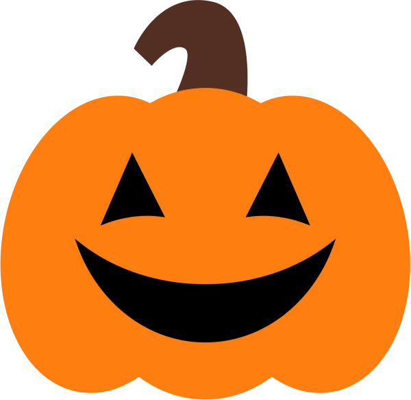 Happy Jack-O'-Lantern PNG Transparent Background