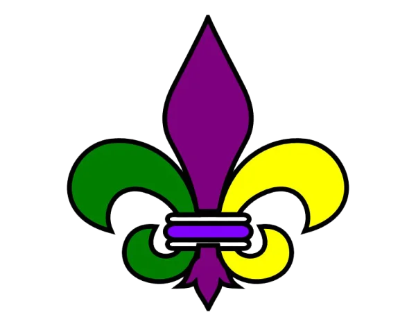 Mardi Gras Fleur-de-lis Symbol PNG