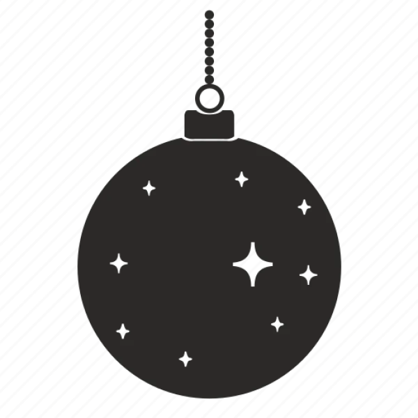 Christmas Bauble Ornament Icon Transparent PNG