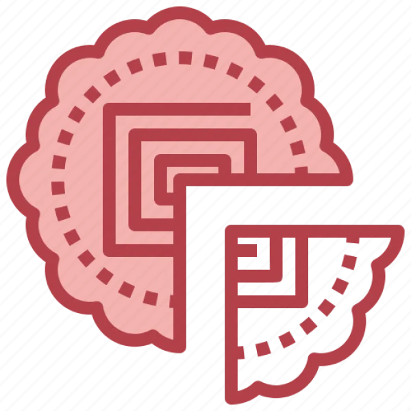 Red Certificate Corner Icon PNG