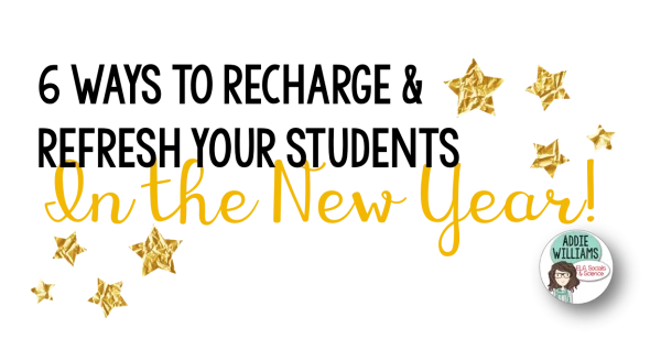 In The New Year Gold Text with Stars PNG