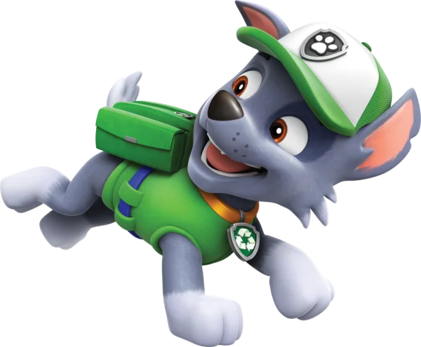 Rocky Paw Patrol PNG Transparent Background