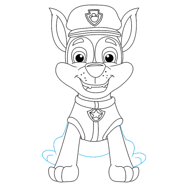 Minimalist Cartoon Face Bottom Outline PNG