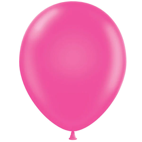 Bright Pink Balloon PNG Transparent Background