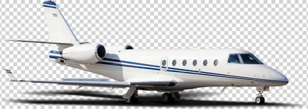 Private Jet PNG Transparent Background