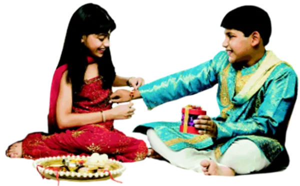 Raksha Bandhan Celebration PNG Transparent Background
