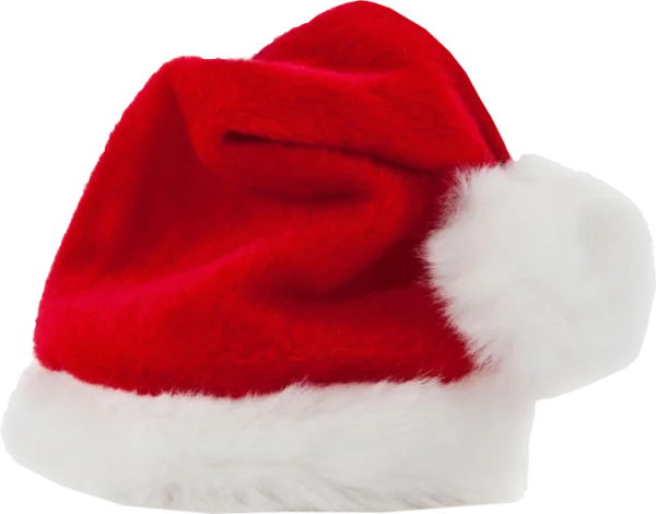 Red Santa Hat PNG Transparent Background