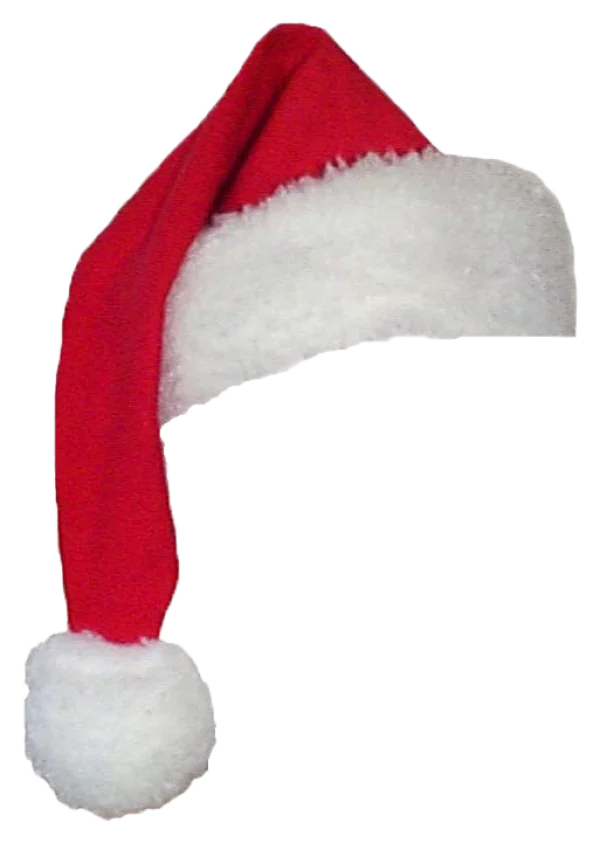 Santa Hat PNG Transparent Background