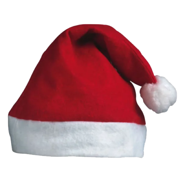 Classic Red Santa Hat PNG Transparent