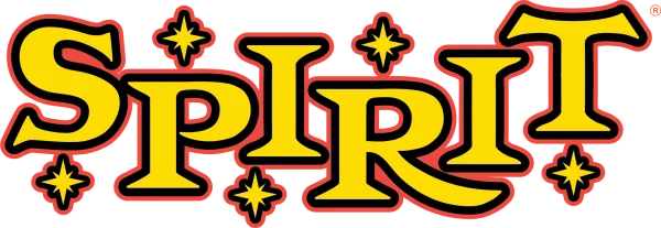 Spirit Brand Logo with Stars PNG Transparent