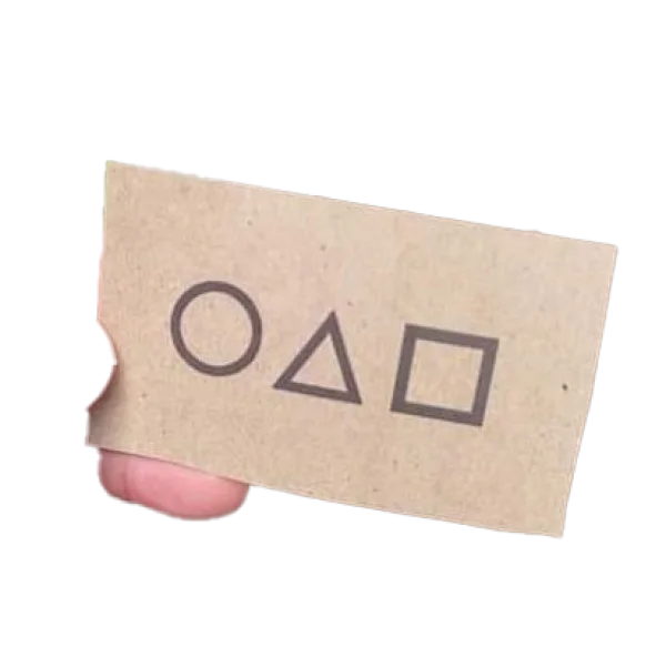 Squid Game Invitation Card PNG