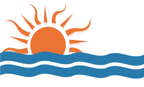 Sunrise Sunset Over Water PNG Transparent