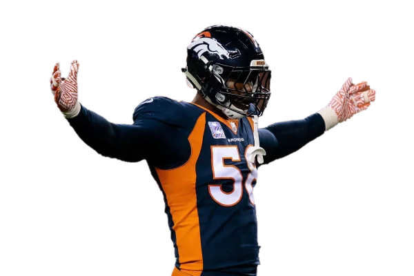 Denver Broncos Player #58 Transparent PNG