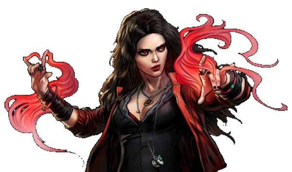 Scarlet Witch Marvel Magic PNG Transparent