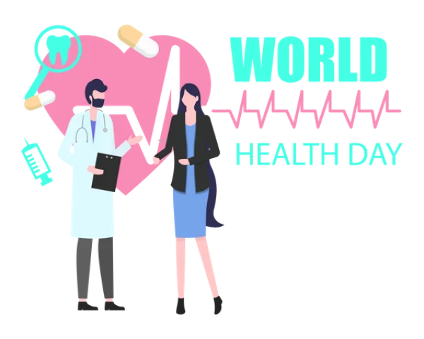 World Health Day Medical Illustration PNG