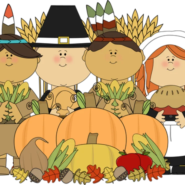 Thanksgiving Pilgrim Native American Harvest PNG