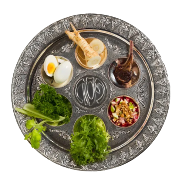 Passover Seder Plate PNG Transparent Background