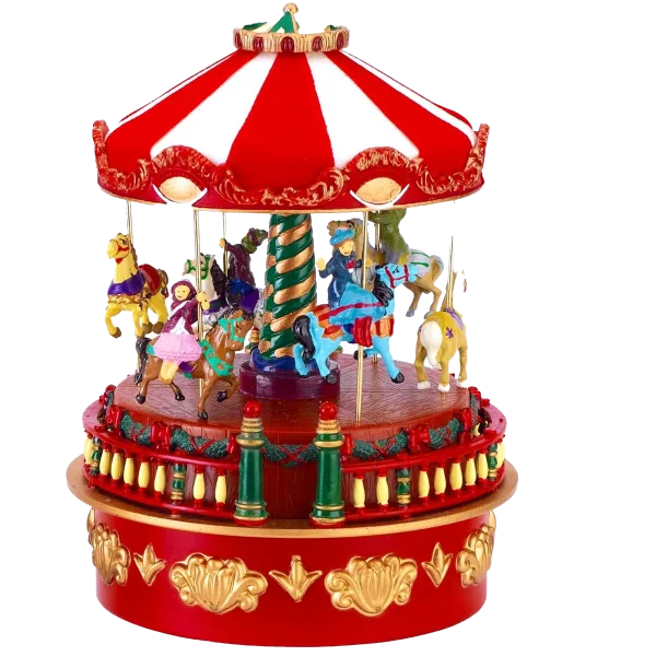 Christmas Carousel PNG Transparent Background