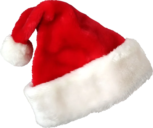 Red Santa Hat PNG Transparent Background