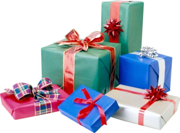 Colorful Gift Boxes PNG Transparent Background