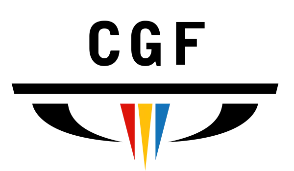 Primary Color Downward Triangles PNG