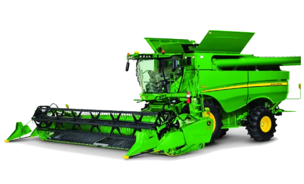 John Deere S790 Combine Harvester PNG Transparent Background
