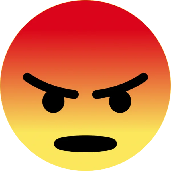 Angry Emoji PNG Transparent Background