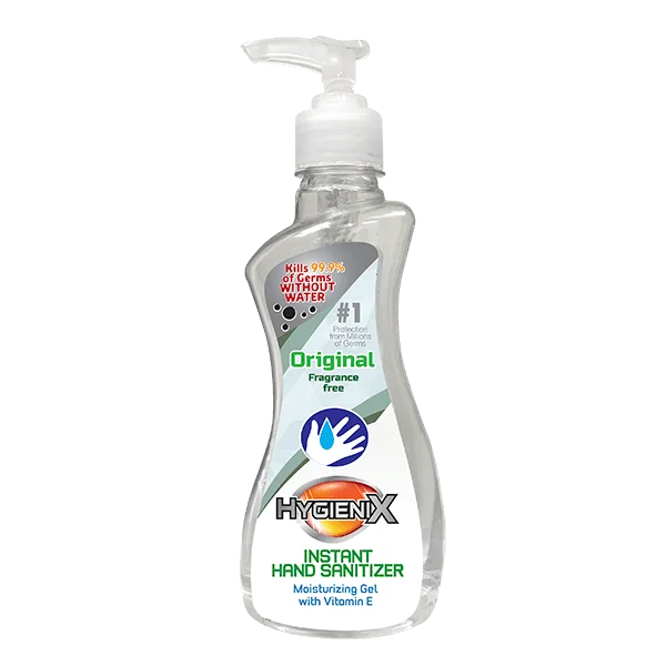 Hygienix Instant Hand Sanitizer PNG Transparent Background