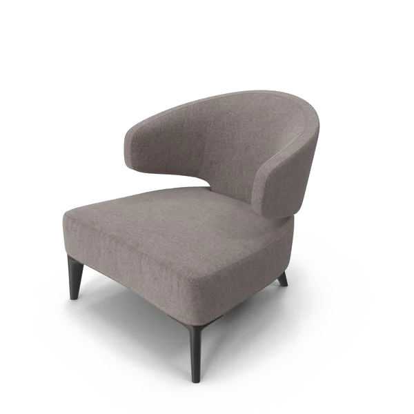 Modern Armchair PNG Transparent Background