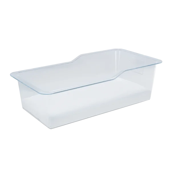 Clear Plastic Refrigerator Drawer PNG Transparent Background