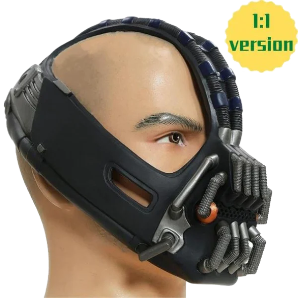 Bane Mask The Dark Knight Rises PNG Transparent