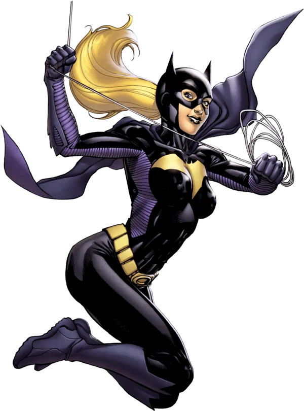 Batgirl Comic Art PNG Transparent