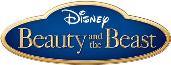 Disney Beauty and the Beast Logo PNG Transparent