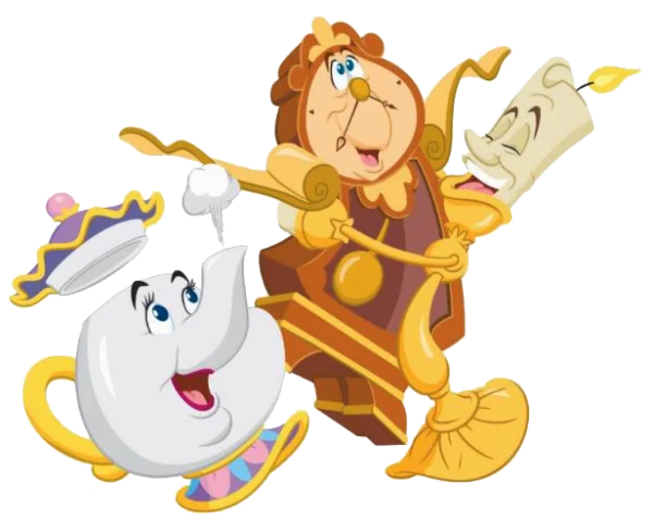 Beauty and the Beast Disney Characters PNG