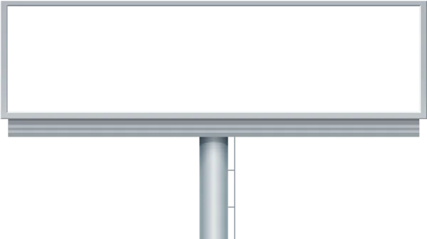Blank Billboard PNG Transparent Background