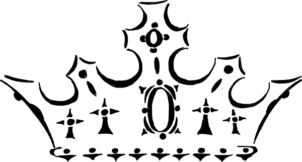 Hand Drawn Royal Crown PNG Transparent Background