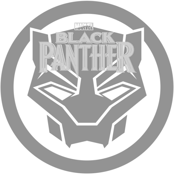 Marvel Black Panther Logo Transparent PNG
