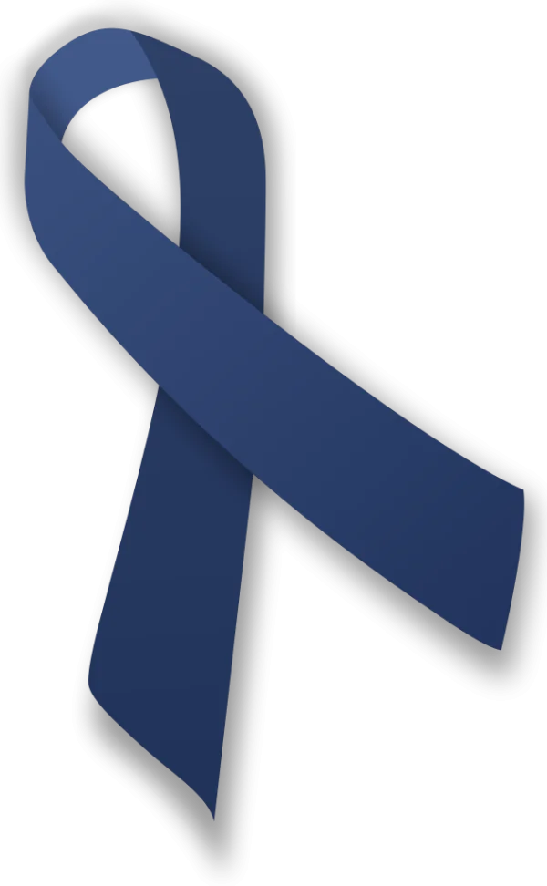 Blue Awareness Ribbon PNG Transparent