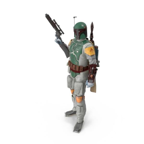 Boba Fett Star Wars Character PNG Transparent Background