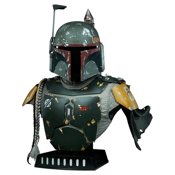 Boba Fett Bust Transparent PNG