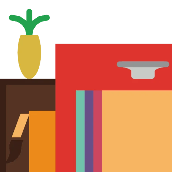 Minimalist Shopping Bag and Home Decor PNG