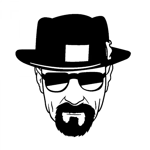 Breaking Bad Heisenberg Icon PNG Transparent