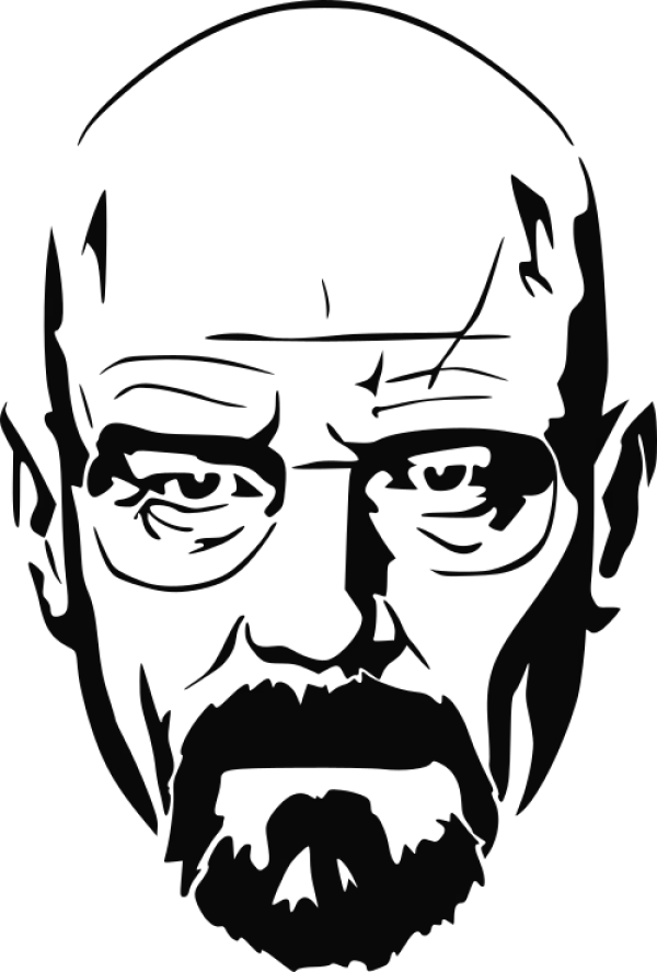 Walter White Heisenberg Silhouette PNG
