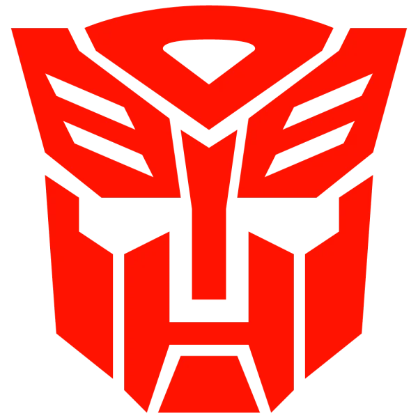 Red Autobot Logo PNG Transparent Background