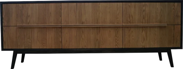 Modern Wooden Sideboard PNG Transparent