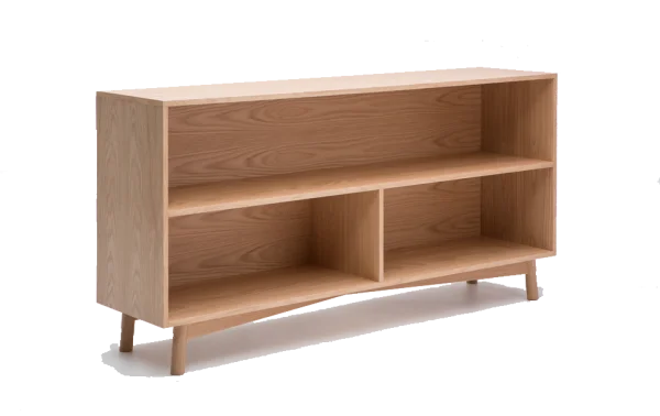 Wooden Bookshelf PNG Transparent Background