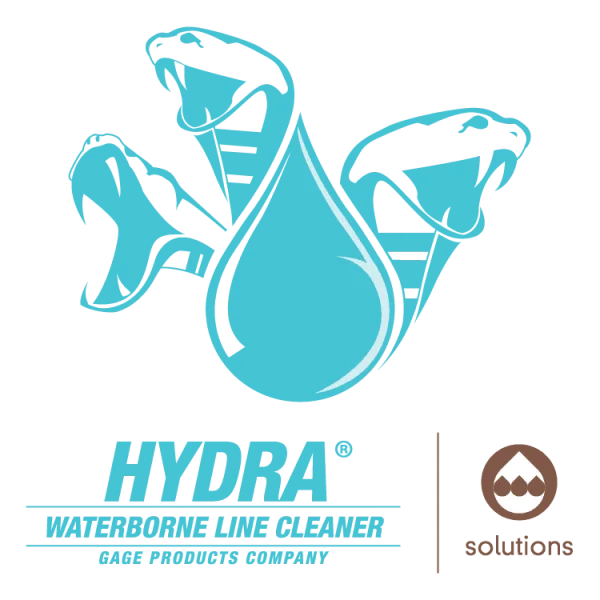 Hydra Waterborne Line Cleaner Logo PNG