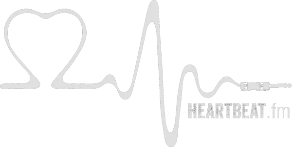 Heartbeat.fm Logo with Wave and Audio Jack PNG