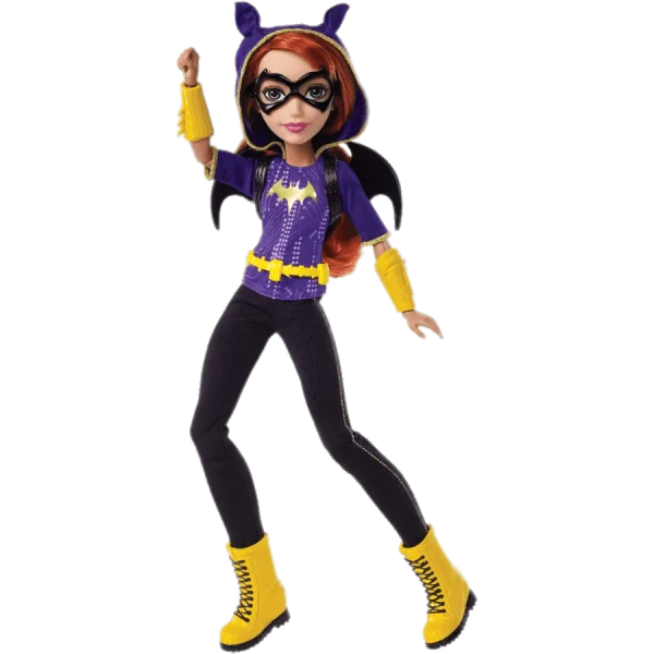 DC Super Hero Girls Batgirl Doll PNG Transparent
