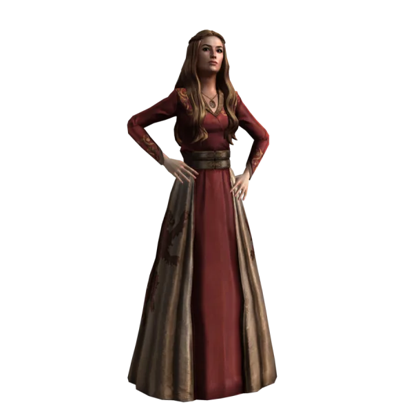 Cersei Lannister Character Render PNG Transparent Background